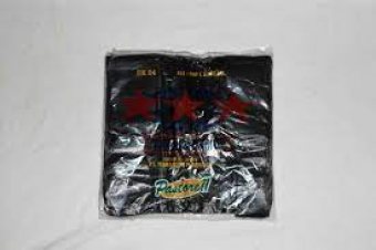 Kantong Kresek Hitam uk 24 kantong Plastik TRISTAR Bahan Berkualitas isi 100 lbr