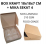 Lunch box kotak makan siang kraft 300 gsm isi 100 pcs non laminasi uk 18 x 18 cm