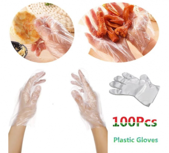 Premium Disposable Handgloves Sarung Tangan Plastik Kualitas Bagus merk Artisan ( 1 Pack isi 100 pcs)