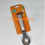 scoop ice cream diameter 47 mm dengan tuas untuk memudahkan meletakkan ice cream, bahan stainless steel stainless steel